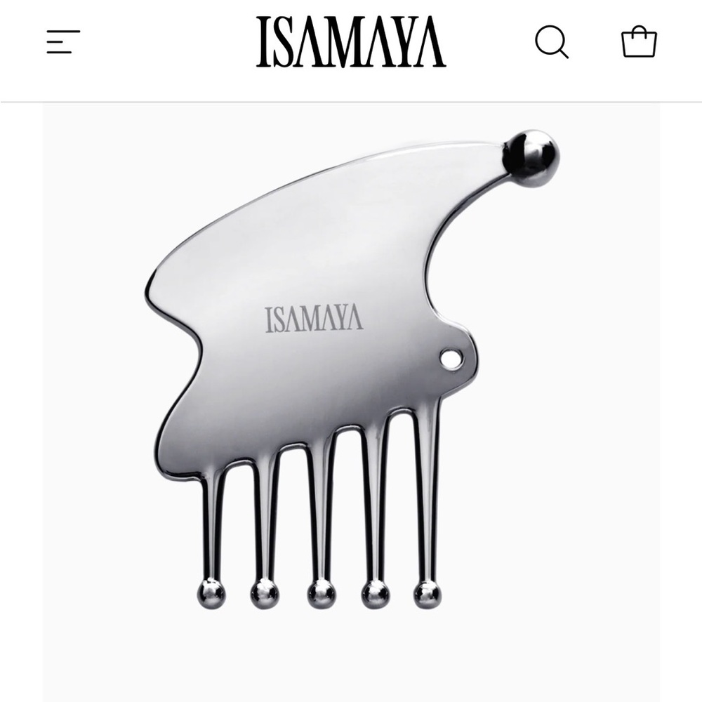 Isamaya Silver Hair Comb
